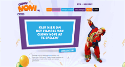 Desktop Screenshot of clownnoni.nl