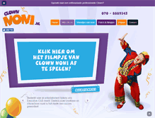 Tablet Screenshot of clownnoni.nl